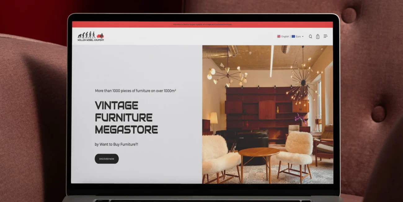 Wollen Möbel Kaufen için modern ve kullanıcı dostu bir e-ticaret web sitesi tasarladık. Marka kimliğini dijitalde yansıtan, SEO uyumlu ve satış odaklı bir platform geliştirdik.