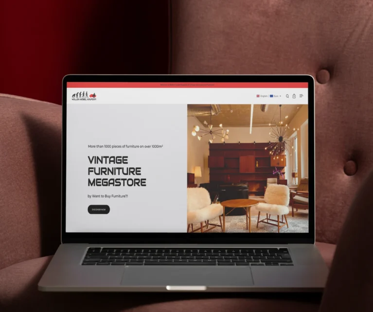 Wollen Möbel Kaufen için modern ve kullanıcı dostu bir e-ticaret web sitesi tasarladık. Marka kimliğini dijitalde yansıtan, SEO uyumlu ve satış odaklı bir platform geliştirdik.