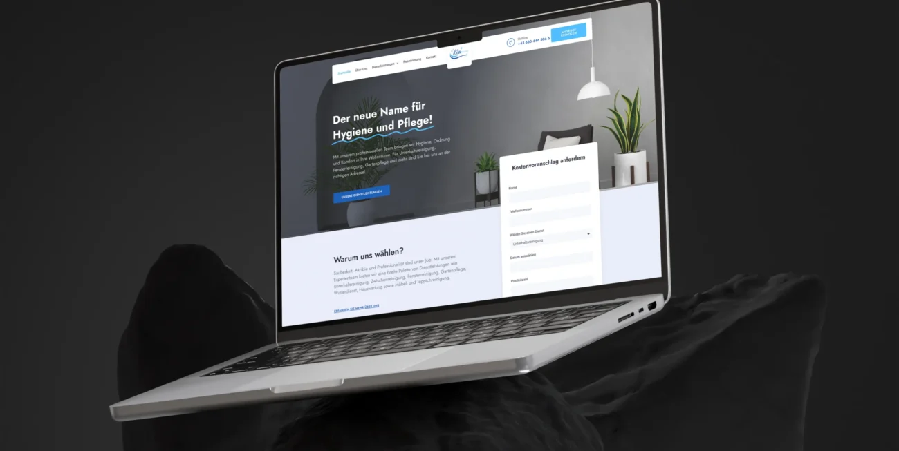Kisa Cleaning için hazırladığımız web sitesi, markanın hijyen, güven ve profesyonellik değerlerini yansıtan modern bir arayüzle tasarlandı. Kullanıcı dostu yapısı sayesinde müşteriler kolayca hizmetleri keşfedebilir, teklif alabilir ve hızlı iletişim kurabilir. Temizlik sektörüne özel geliştirdiğimiz bu dijital çözüm, Kisa Cleaning’in online görünürlüğünü artırarak yeni müşteri kazanımını destekliyor.